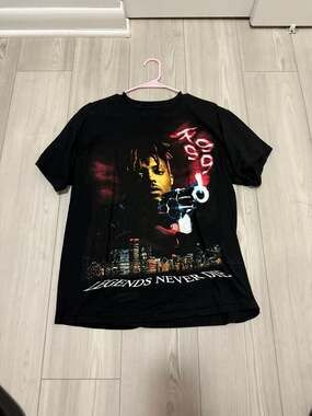 Juice WRLD x FaZe Clan Legends Never Die T-Shirt Size Large